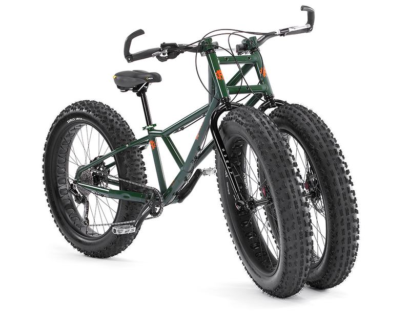 Illustration for article titled This Monster Truck Trike Will Stop You From Sinking on Snow and Sand
